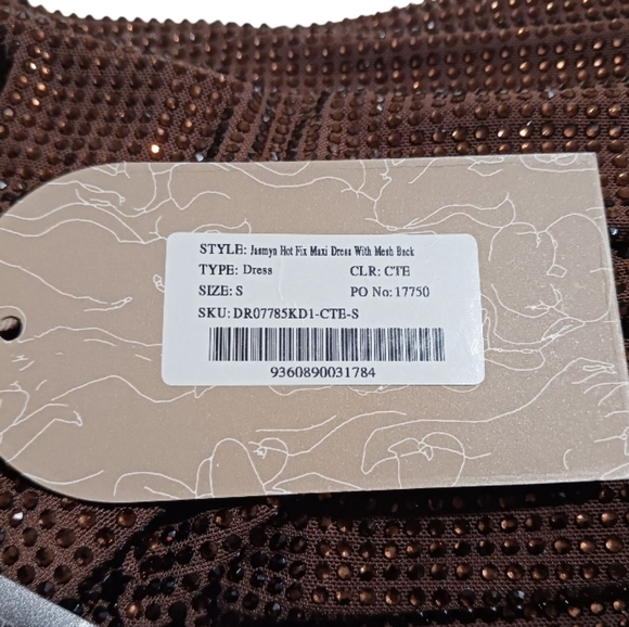 Meshki Jasmyn Hot Fix Maxi Dress - Picture 13 of 14